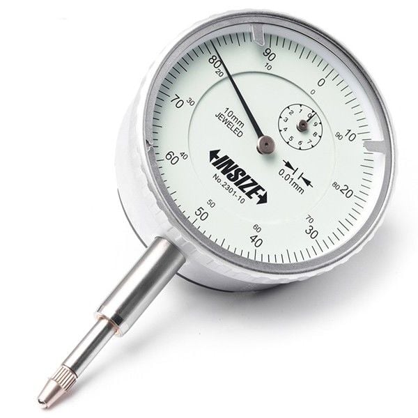 Insize 2301-10 Komparatör Saati Ekonomik Model (Kulaklı Kapaklı)
