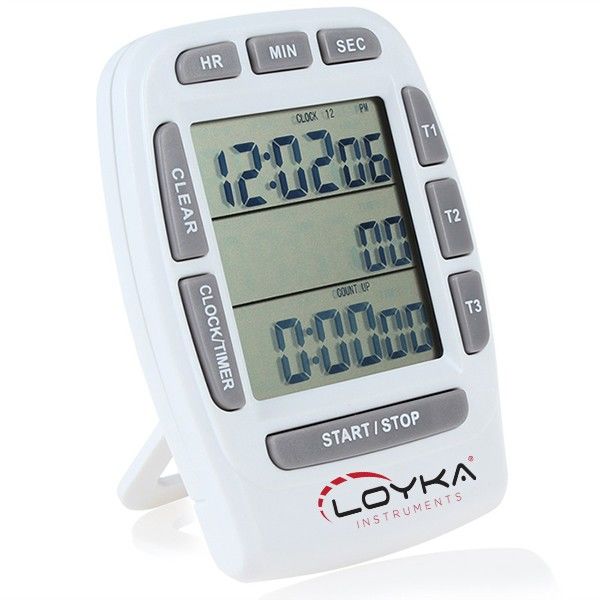 Loyka GE 300 Zamanlayıcı ve Kronometre ''3 Ekranlı''