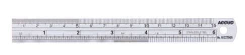 Accud Çelik Cetvel | 990 Serisi 990-020-11 (500mm/20'')
