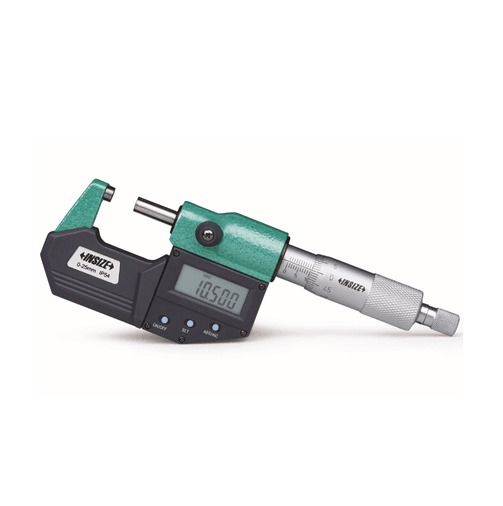 Insize 3108-75A Dijital Mikrometre IP65 50-75mm (Bilgi Çıkışsız)